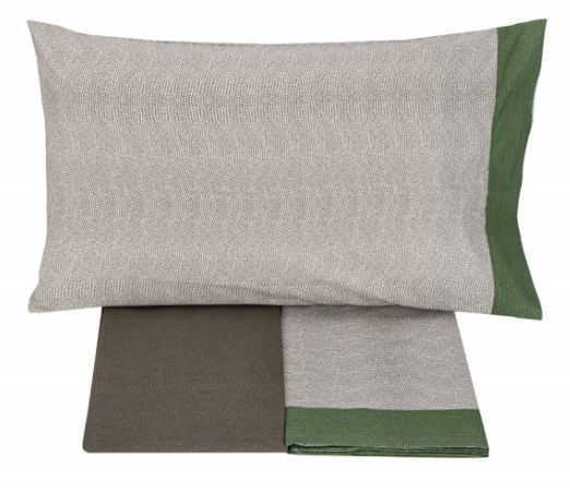 Vacchetti | Completo Lenzuolo 1 Piazza Chromo Cotone