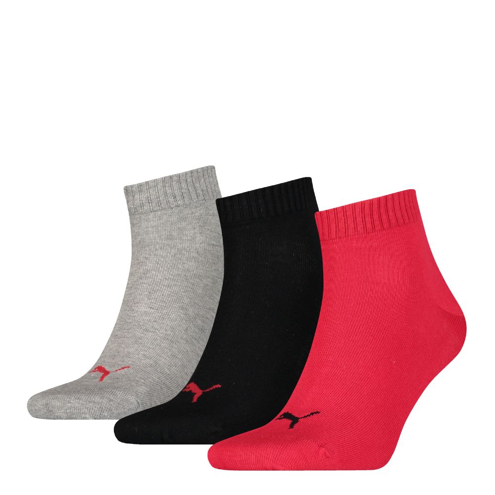 Vacchetti | 3 Calze Unisex Caviglia Tinta Unita 271080001 Misto Cotone