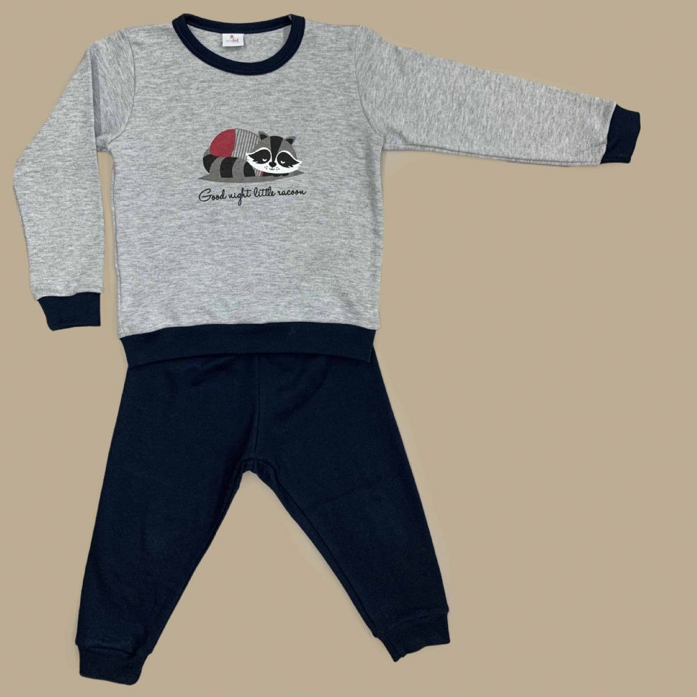 Vacchetti | Pigiama Bambino Girocollo Con Polsino 33272 Cotone Interlock