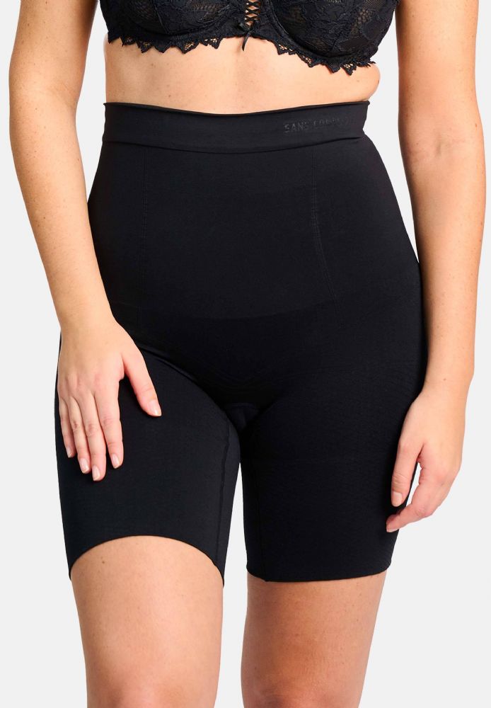 Vacchetti | Guaina Mutanda Contenitiva Slimmer Vita Alta Con Gamba 699153 Microfibra