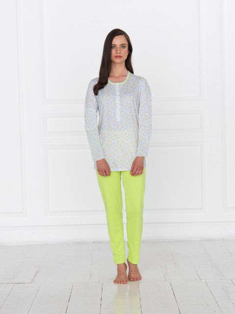Vacchetti | Pigiama Donna Serafino Linclalor 74609 Cotone Jersey