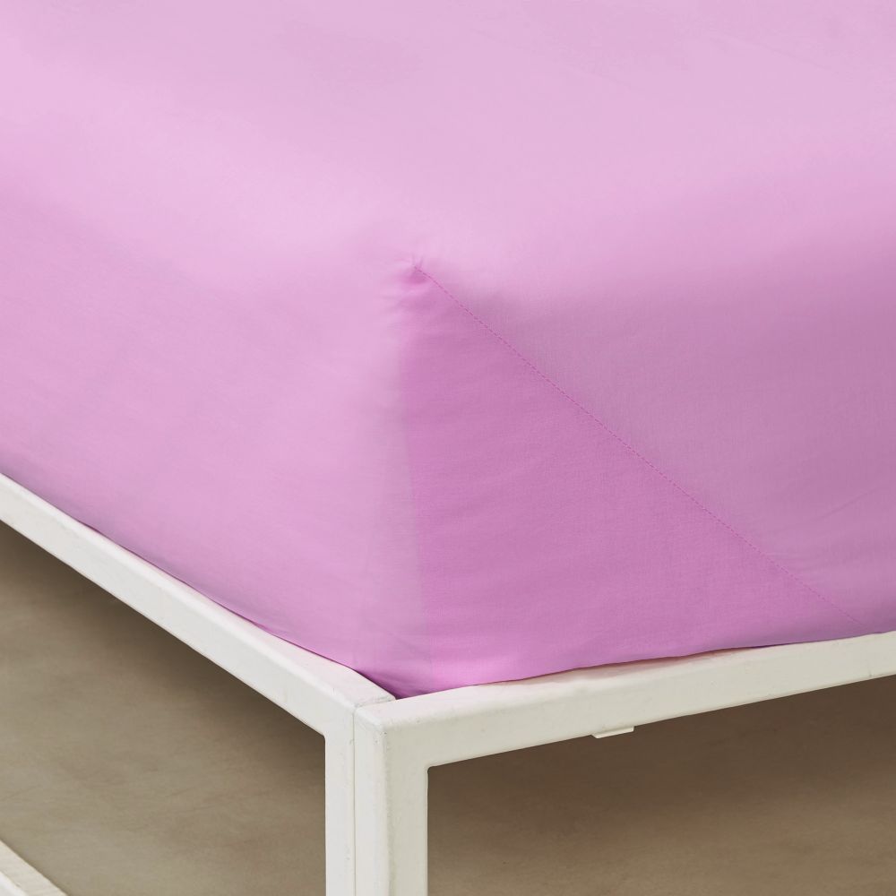Vacchetti | Lenzuolo Con Angoli Tinta Unita Pop Color 2 Piazze Cotone 