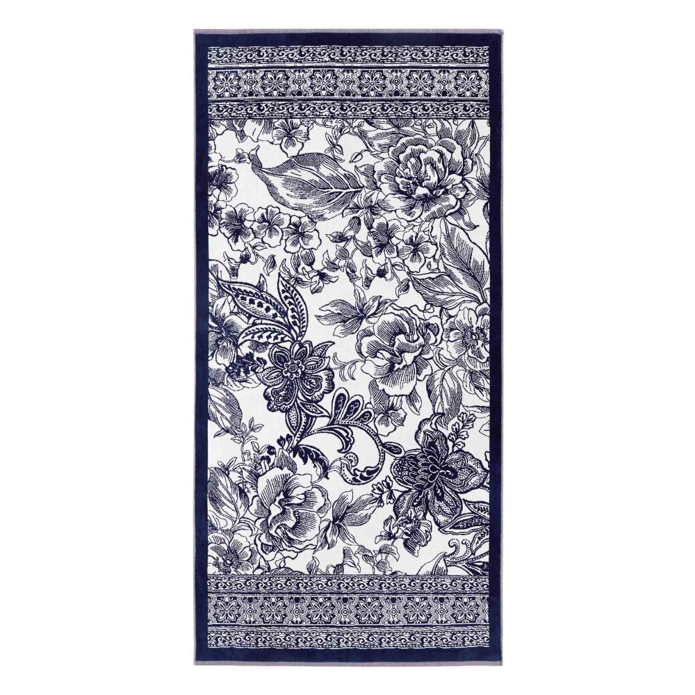 Vacchetti | Telo Mare Fantasia Granfoulard Capodimonte Spugna Cimata