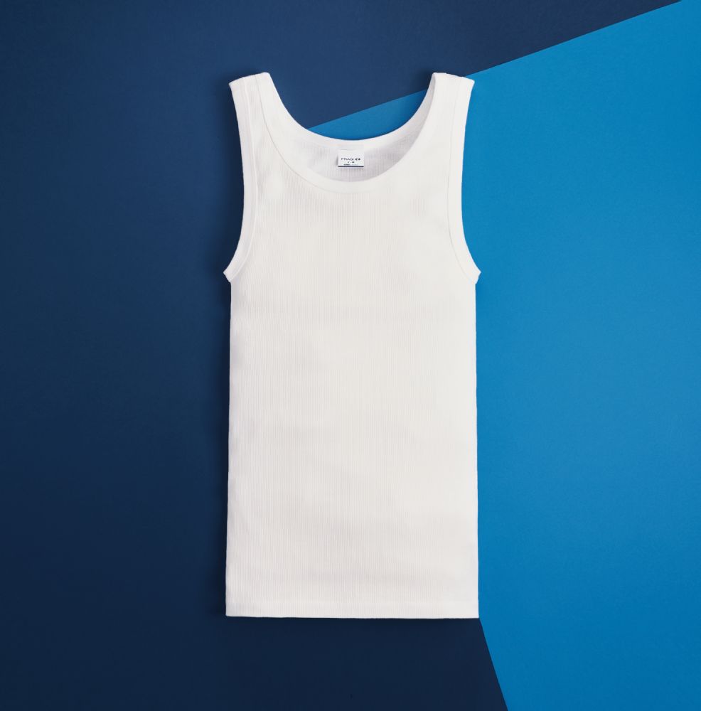 Vacchetti | Canottiera Uomo Spalla Larga Nilo Cotone