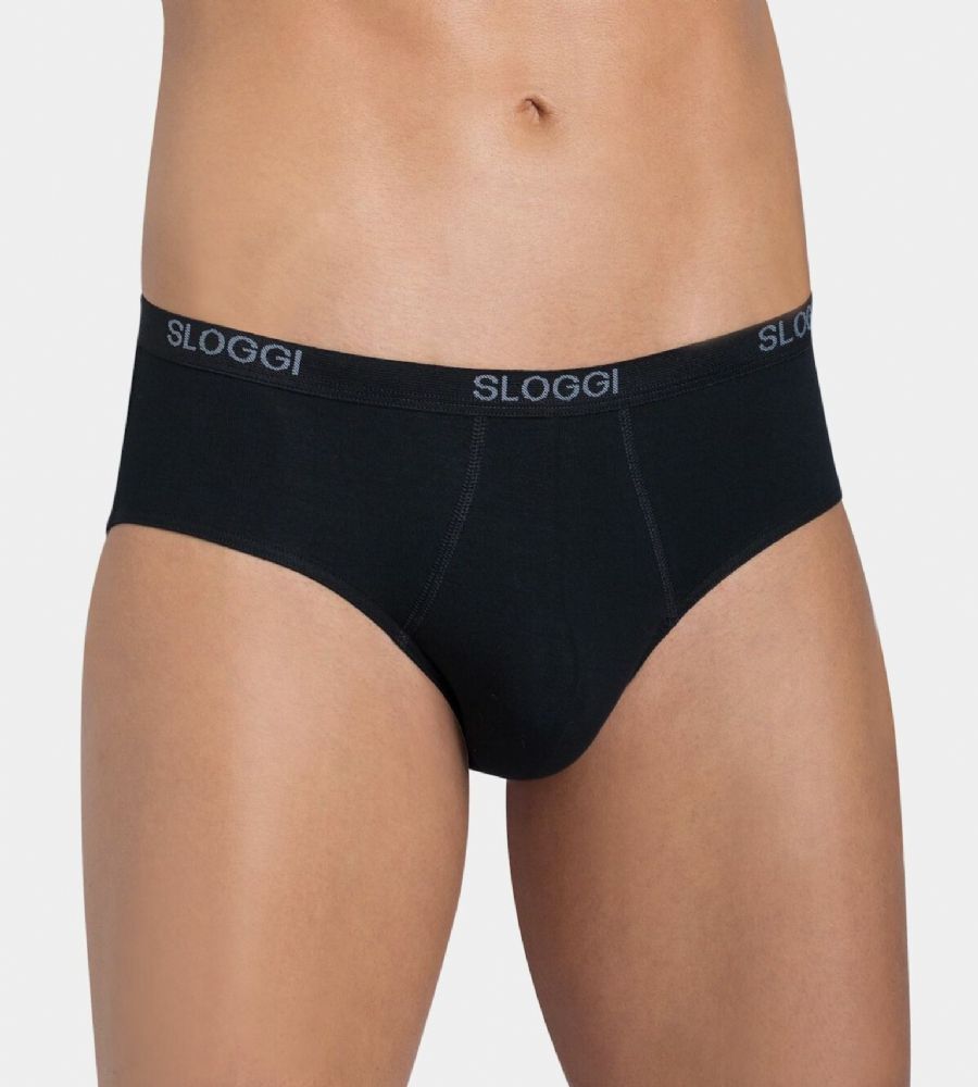 Vacchetti | Slip Uomo Midi Elastico Esterno Basic Cotone elasticizzato