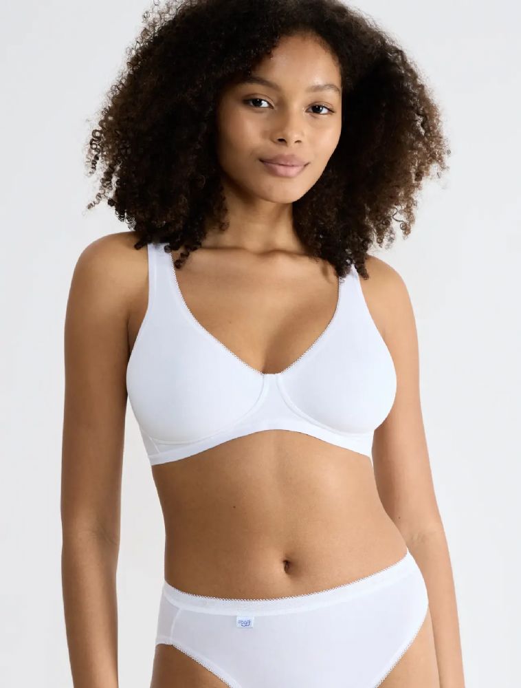 Vacchetti | Reggiseno Senza Ferretto Basic Soft Bra Cotone Organico Elasticizzato