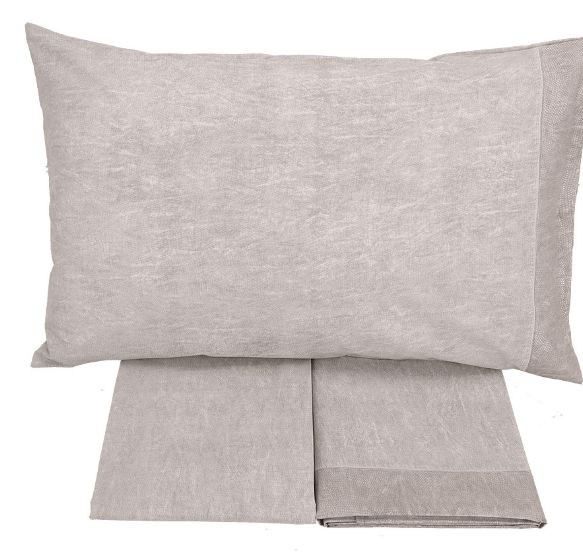 Vacchetti | Completo Lenzuolo 1 Piazza Chromo Cotone