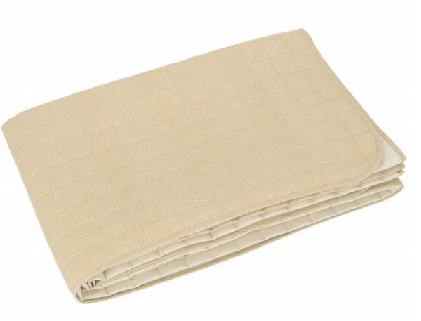 Vacchetti | Copriletto Trapuntato 2 Piazze Chromo Esterno Cotone Interno Microfibra