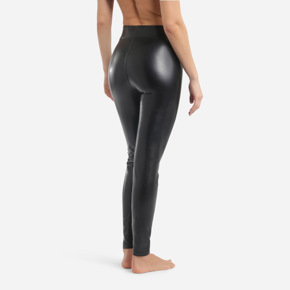 Vacchetti | Leggings Donna Effetto Pelle Relax D0D6D Poliestere