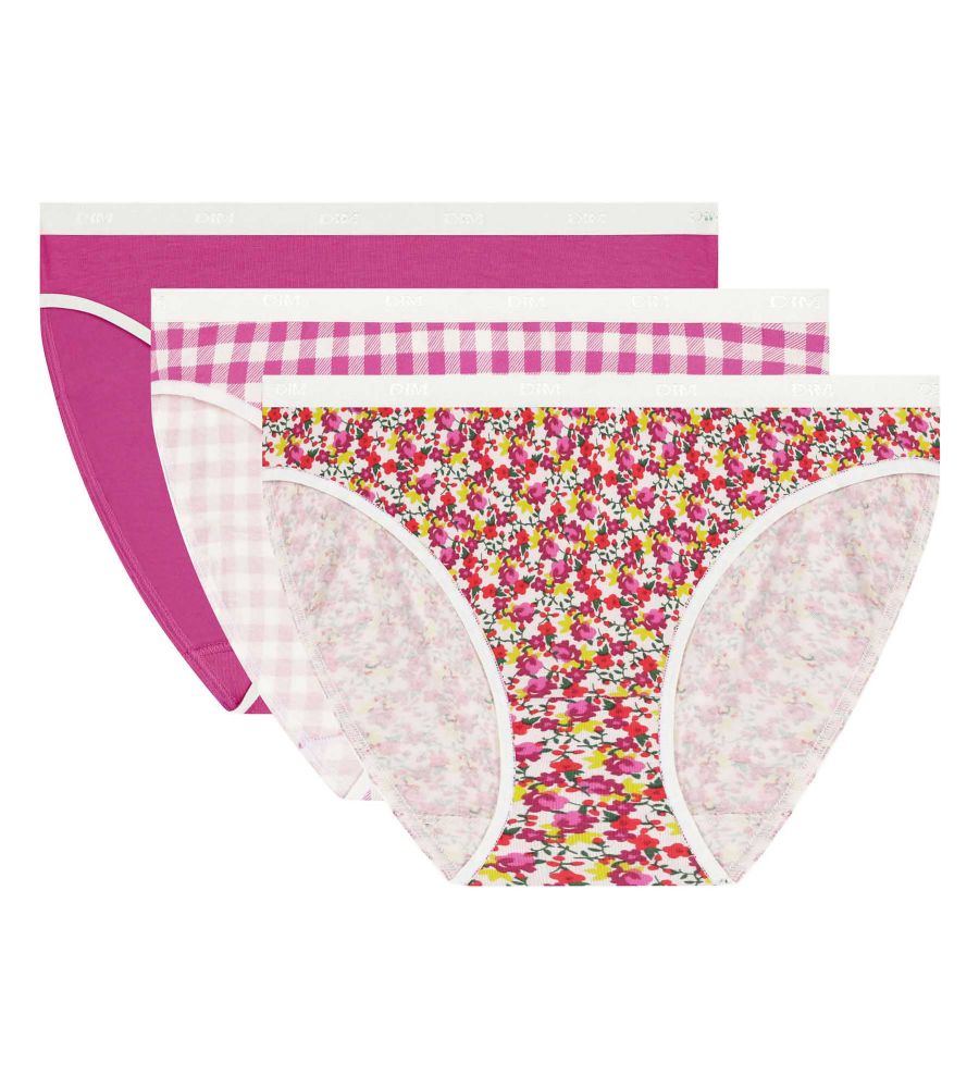 Vacchetti | 3 Slip Donna Cotton Stretch D04C17 Cotone Elasticizzato
