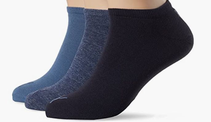 Vacchetti | 3 Calze Unisex Sneakers Tinta Unita 261080001 Misto Cotone
