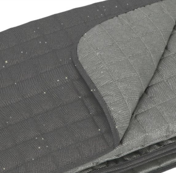 Vacchetti | Copriletto Trapuntato 1 Piazza Chromo Esterno Cotone Interno Microfibra