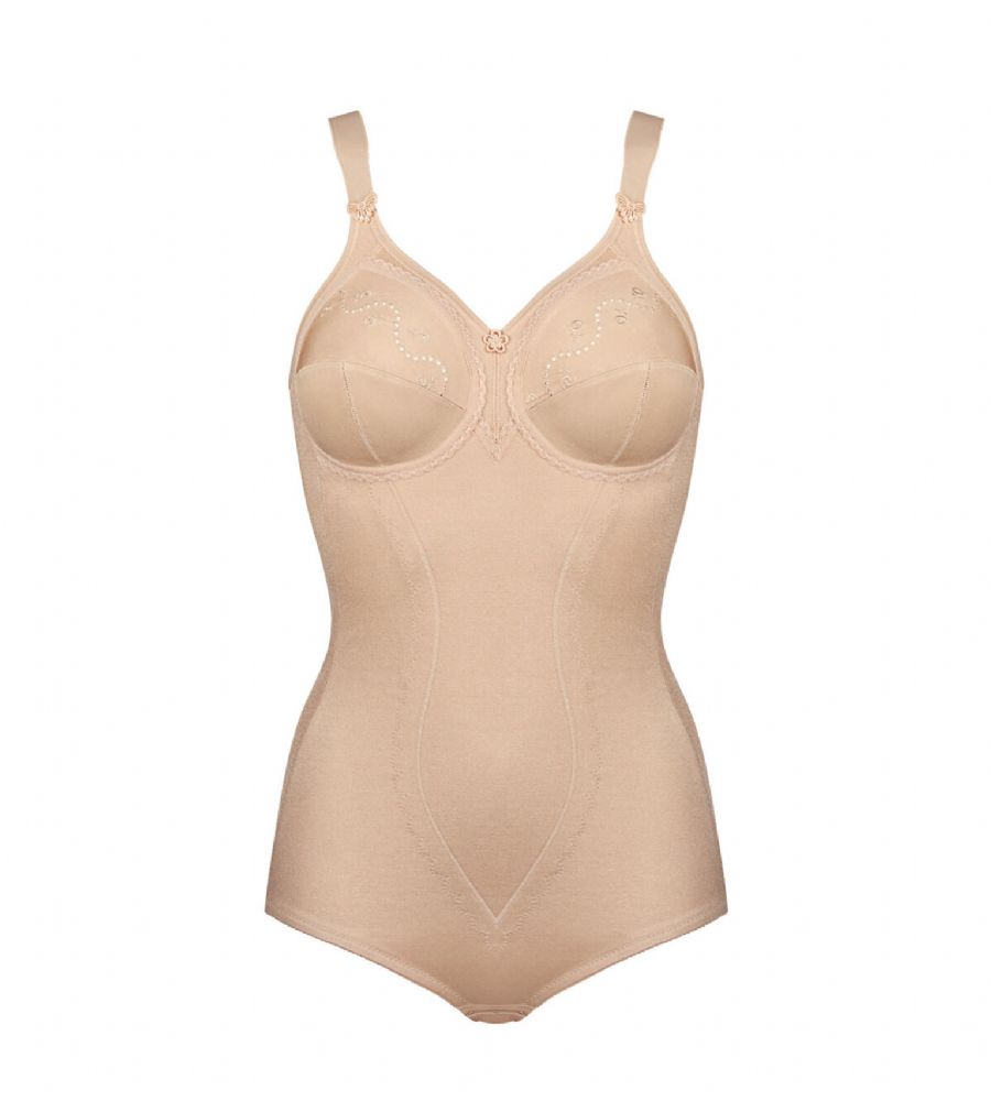 Vacchetti | Body Donna Contenitivo Senza Ferretto Sgambatura Senza Cuciture Doreen 01 BS Misto Cotone