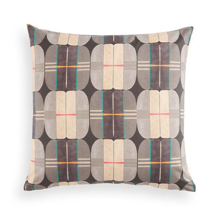 Vacchetti | Copricuscino D'Arredo Con Cerniera 40 x 40 Fantasia Globes Cotone