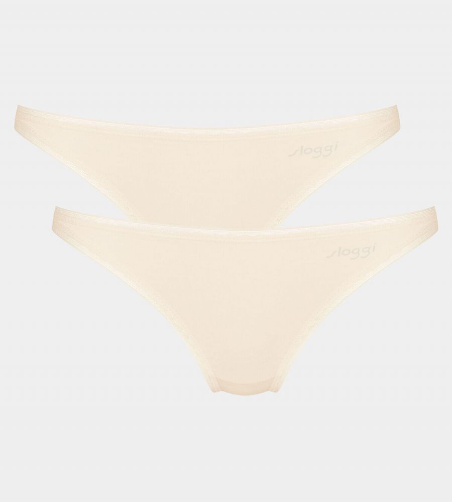 Vacchetti | 2 Slip Donna Go Mini Cotone Organico 