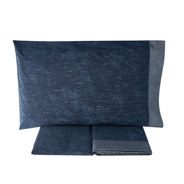 Vacchetti | Completo Copripiumino 2 Piazze Chromo Cotone