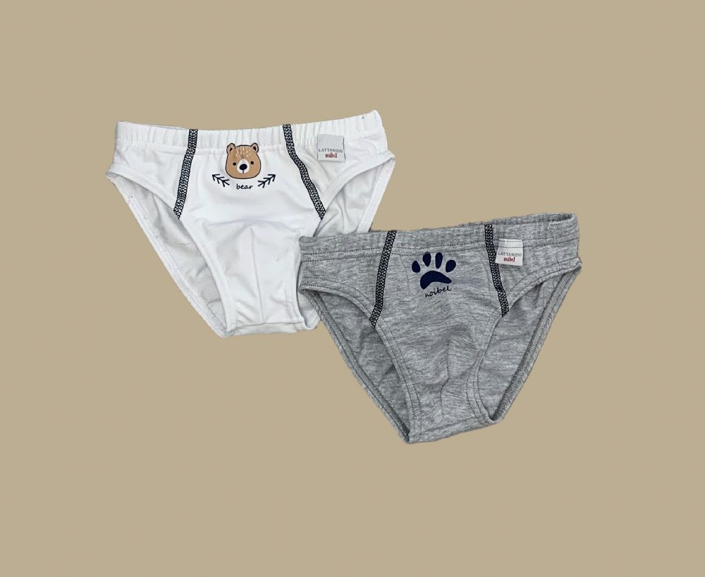 Vacchetti | 2 Slip Bambino Fantasia 35215/02 Cotone Elasticizzato