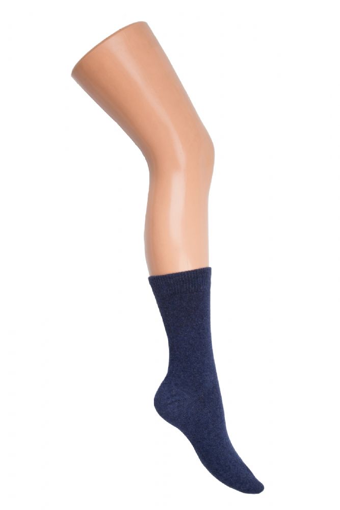 Vacchetti | Calze Donna Corte Tinta Unita/Rigate Lady Lana/Cachemire