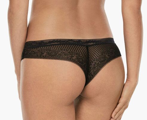 Vacchetti | Slip Donna Brasiliano Pizzo Invisible L05XI Lycra