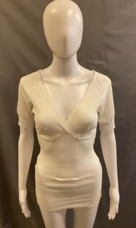 Vacchetti | T Shirt Donna Mezza Manica 50% lana