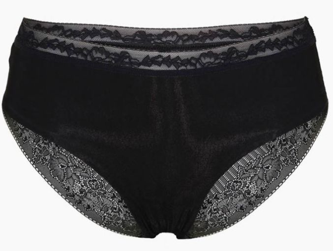 Vacchetti | Slip Donna Midi Invisibile Pizzo L05XH Microfibra