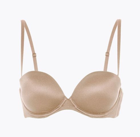 Vacchetti | Reggiseno Spallina Estraibile Push-Up fascia L0CCL microfibra