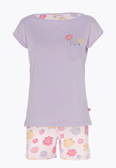Vacchetti | Pigiama Donna Corto cotone L0CT4 jersey