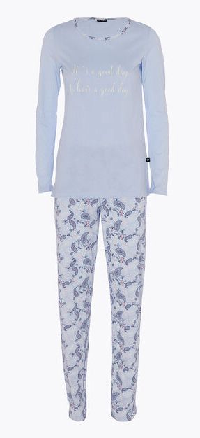 Vacchetti | Pigiama Donna Girocollo L0CT6 cotone jersey