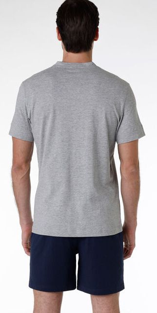 Vacchetti | Pigiama Uomo Corto Scollo a V L0CSW cotone jersey