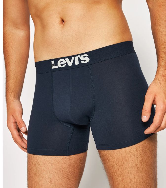Vacchetti | 2 Boxer Uomo Elastico Esterno LEVI'S 905011001 BIPACK cotone elasticizzato