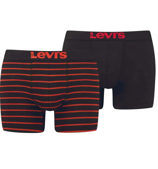 Vacchetti | 2 Boxer Uomo Elastico Esterno LEVI'S 905011001 BIPACK cotone elasticizzato