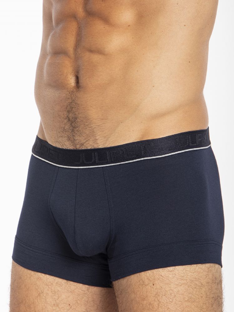Vacchetti | 2 Boxer Parigamba Elastico Esterno Tinta Unita Idillic Cotone Jersey Elasticizzato