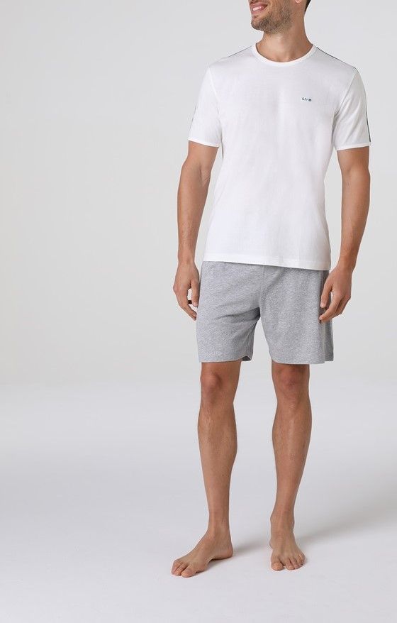 Vacchetti | Pigiama Uomo Corto Girocollo L0ET5 Cotone Jersey