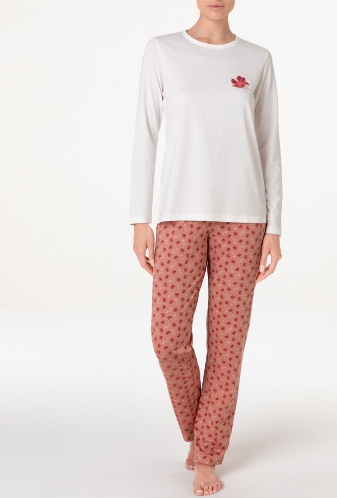 Vacchetti | Pigiama Donna Girocollo Con Polsino L0EVK Cotone Jersey