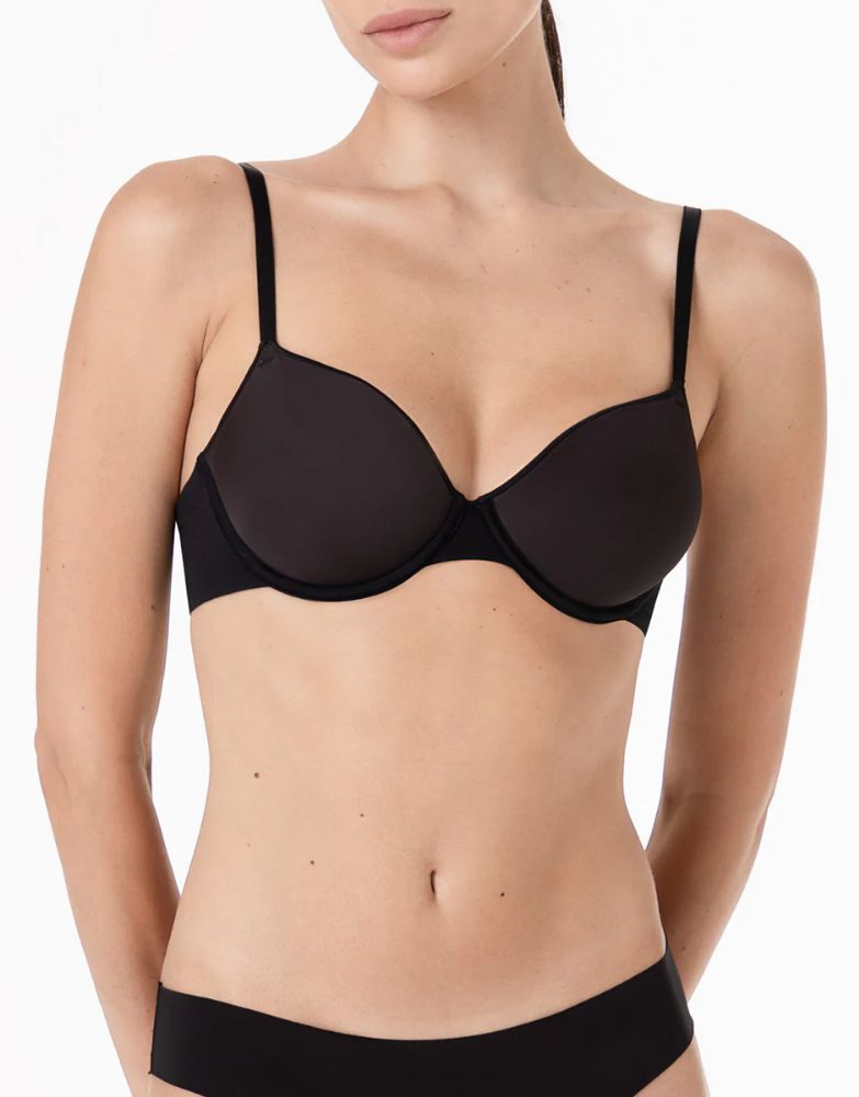 Vacchetti | Reggiseno Con Ferretto Spacer Imbottito Incrocio Posteriore Invisible Breeze L0EVY Microfibra