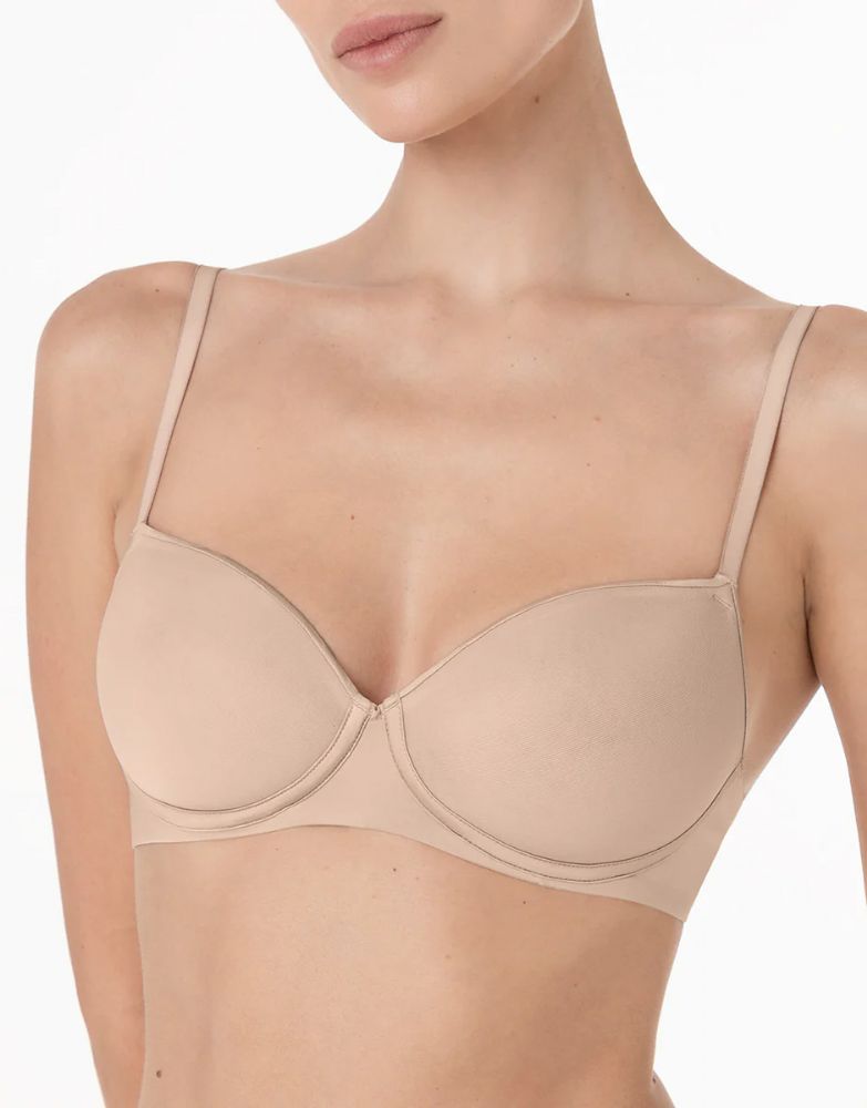 Vacchetti | Reggiseno Senza Ferretto Spacer Imbottito Incrocio Posteriore Invisible Breeze L0EVZ Microfibra