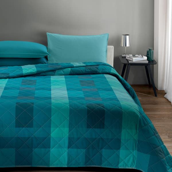 Vacchetti | Copriletto Trapuntato Quilt 2 Piazze Joy Liam Cotone