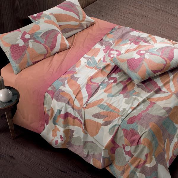 Vacchetti |  Copriletto Trapuntato Quilt 2 Piazze Trendy Life Cotone Jacquard