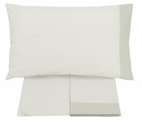 Vacchetti | Completo Lenzuolo 2 Piazze Chromo Cotone