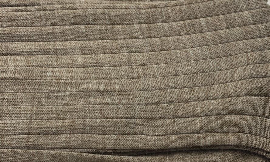 Vacchetti | Calze Uomo Lunghe Costina Tinta Unita 56 80% Lana
