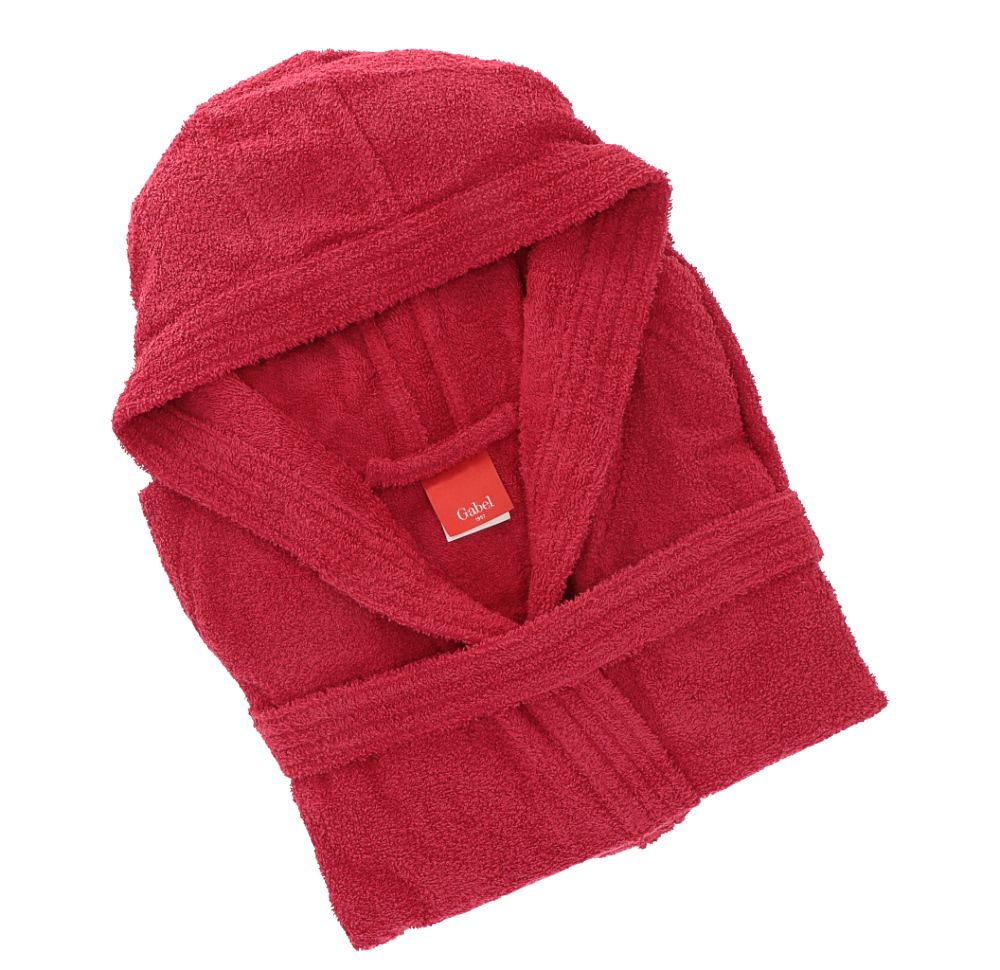 Vacchetti | Accappatoio Con Cappuccio Colori Assortiti Tintaunita & Co. Spugna Di Cotone