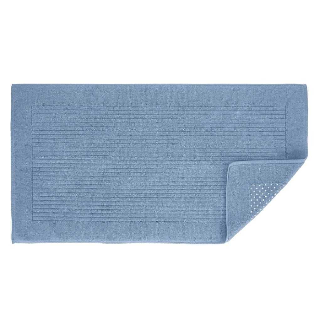 Vacchetti | Tappeto Bagno Con Antiscivolo Tinta Unita 50x80 Origami Cotone Jacquard
