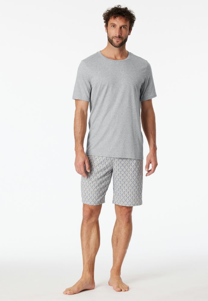 Vacchetti | Pigiama Uomo Corto Girocollo Taglie Conformate 181171 Cotone Jersey