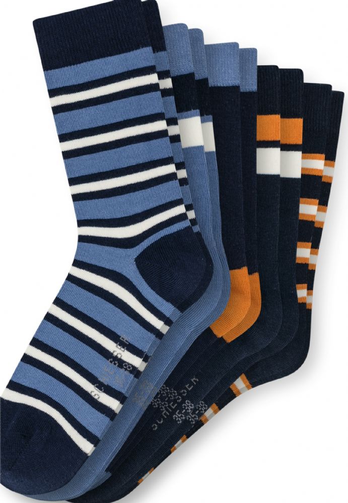 Vacchetti | 5 Calze Corte Ragazza / Donna Assortite 183291 Cotone Elasticizzato