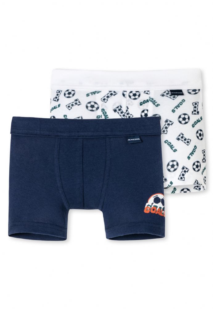 Vacchetti | 2 Boxer Bambino 173127 Cotone Elasticizzato