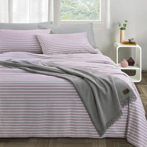 Vacchetti | Completo Copripiumino 2 Piazze Fantasia Privè Suzanne Cotone Percalle