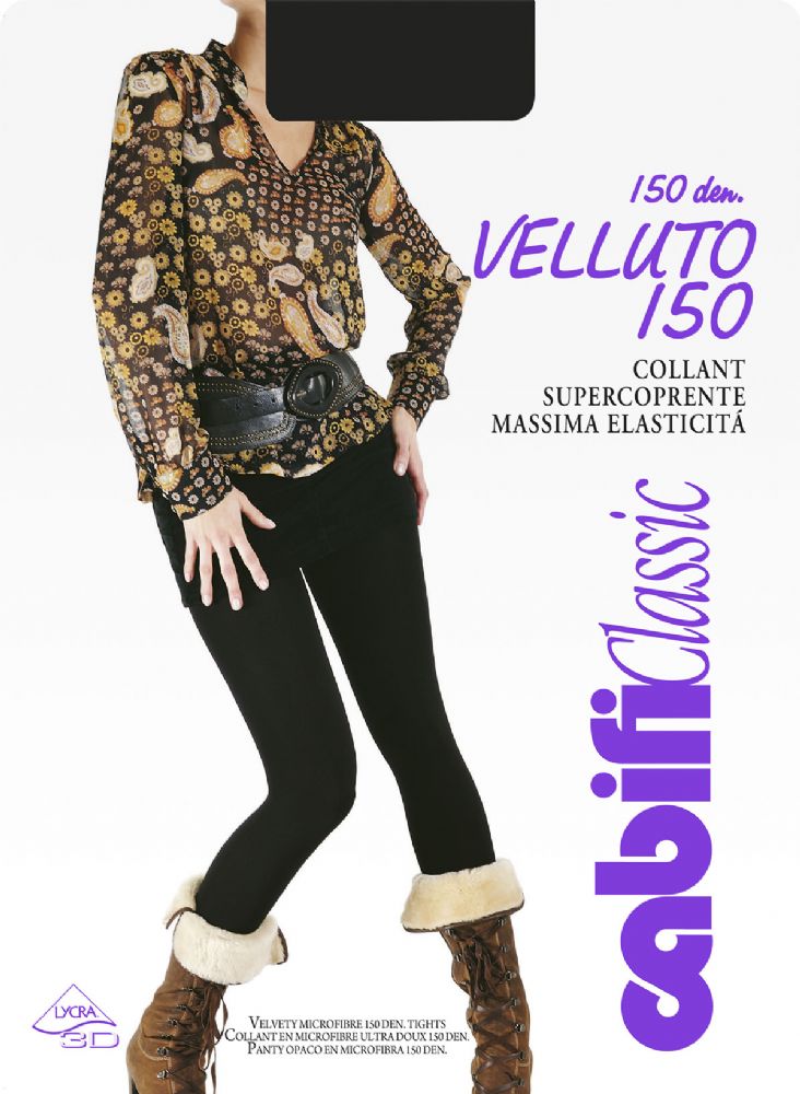 Vacchetti | Collant Supercoprente Velluto 150 Microfibra / Lycra