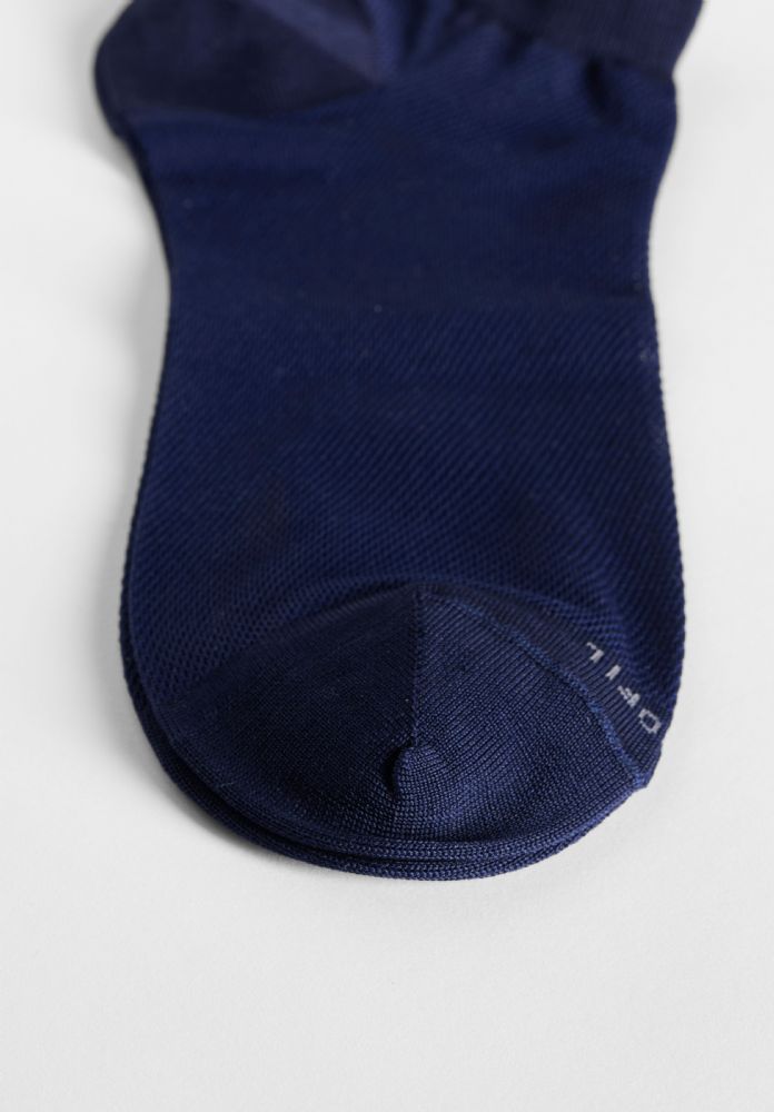 Vacchetti | Calze Uomo Pariscarpa Sneakers Traspiranti Tinta Unita Extrafresh Misto Cotone