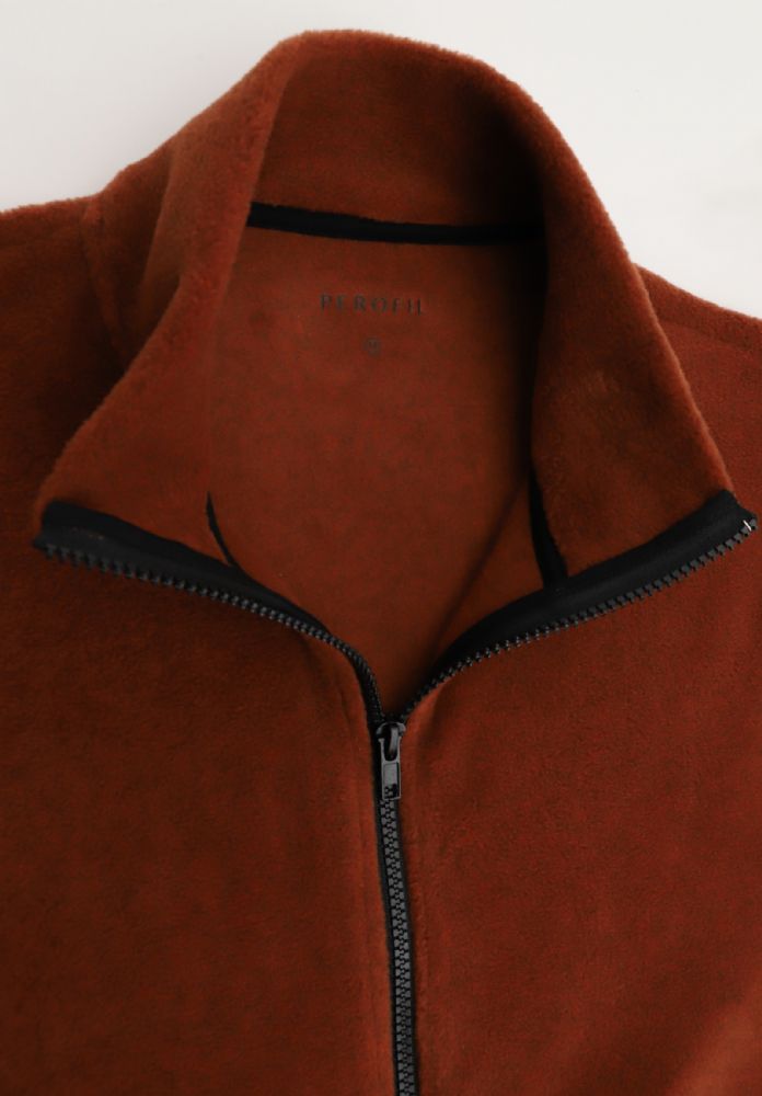Vacchetti | Giacca Camera Uomo Aperta Con Cerniera VPRT92382 Pile