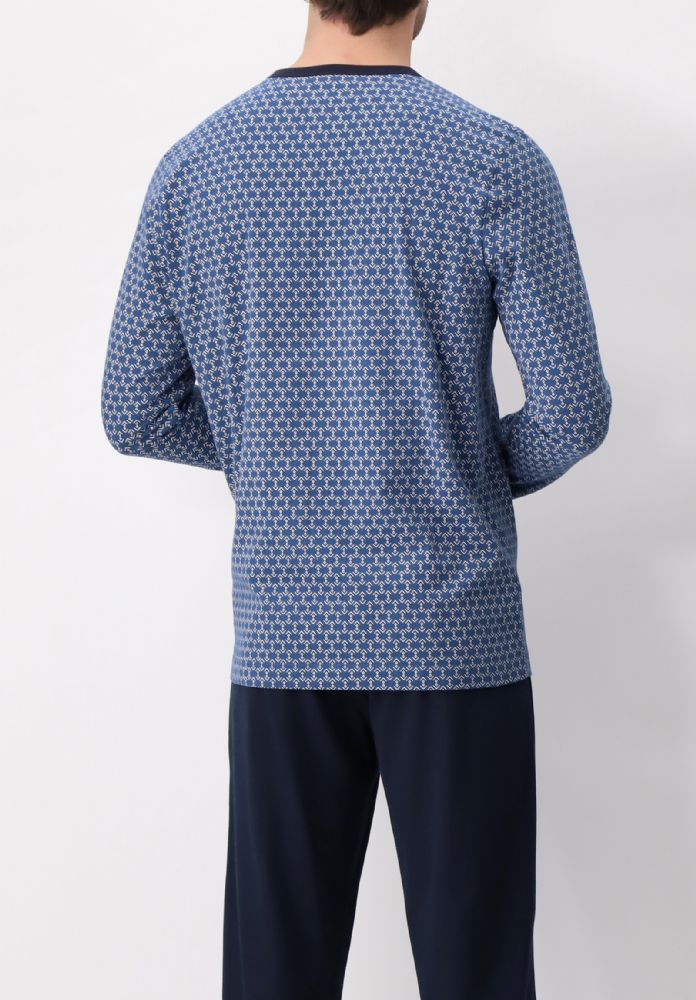 Vacchetti | Pigiama Uomo Serafino VPRT92686 Caldo Cotone